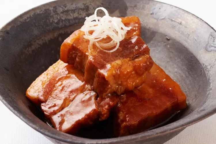 濃厚だれの豚角煮