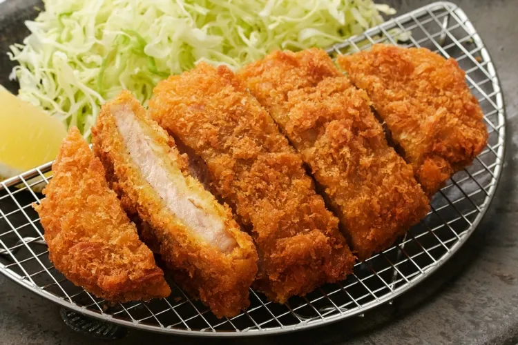 三元豚ロースカツS 調理画像
