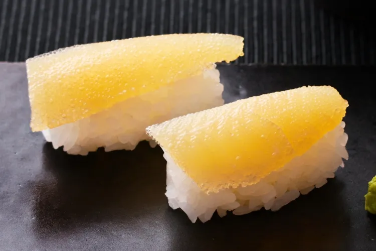 味付け数の子スライス 調理画像